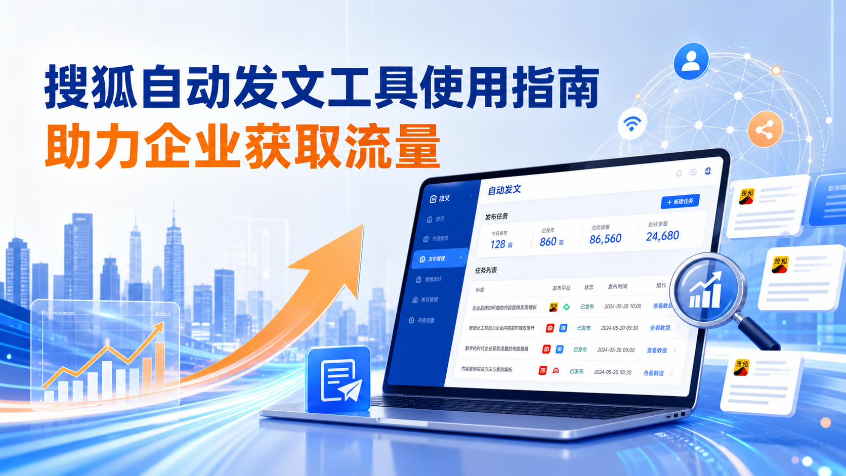 搜狐自动发文工具的使用指南：助力廊坊企业获取流量